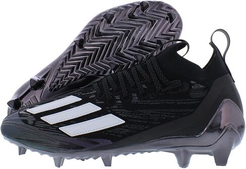 Adidas Adizero Primeknit Mens Size 13 ، اللون: أسود/أبيض أسود/فحم أسود in Saudi Arabia