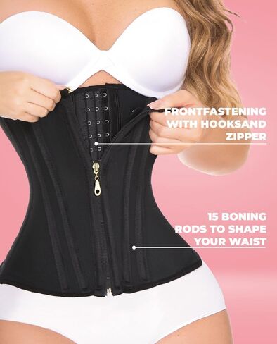 Annmichell Colombian ultra Waist Trainer Faja Stage 4 Compression with internal band for Women fupa tummy control in Saudi Arabia
