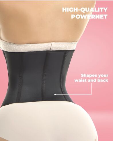 Annmichell Colombian ultra Waist Trainer Faja Stage 4 Compression with internal band for Women fupa tummy control in Saudi Arabia