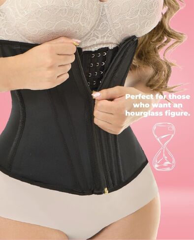 Annmichell Colombian ultra Waist Trainer Faja Stage 4 Compression with internal band for Women fupa tummy control in Saudi Arabia