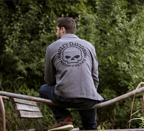 Harley-Davidson Men's Willie G Skull Casual Jacket - 97402-22VM in Saudi Arabia