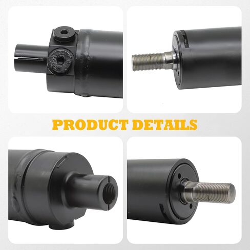 Hydraulic Power Steering Cylinder E6NN3A540CA E6NN3A540AA 86516202 Compatible with Tractor 455 550 555 555A 555B 655 655A 750 755 755A 755B 5500 5550 7500 in Kuwait