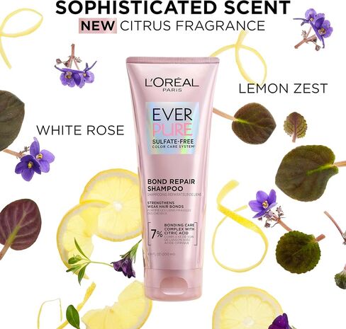 L'Oreal Paris EverPure Sulfate-Free Vegan Hair Care Kit - Shampoo and Conditioner to Strengthen and Repair Hair Bonds (Packaging May Vary) in Kuwait