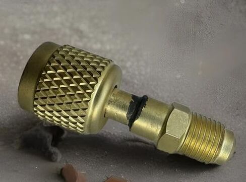 R32 Reverse Thread 1/4" Female, 1/4" Male Adapter for A2L R454B/R32 Tanks in Saudi Arabia