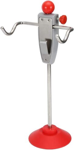 Ymiko Car Alignment Rack Truck Van Steering Wheel Holder Stand Tool Red Silver Iron Plastic 1 Car Alignment Rack in Saudi Arabia