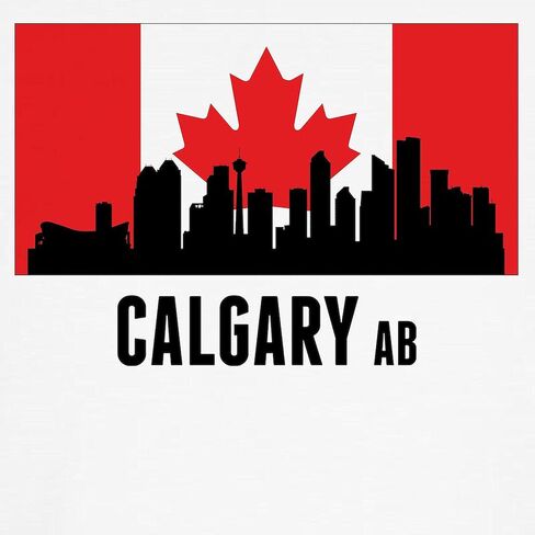 CAFEPRESS CALGARY AB Canadian Flag Baseball Jersey Kids Cotton Baseball Jersey ، 3/4 Raglan Sleeve Shirt in Saudi Arabia