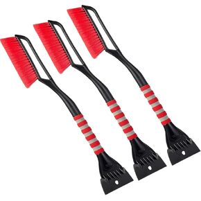 FOVAL 27" Ice Scraper Snow Brush, Wider Snow Scraper(4.73" Width) Snow Removal Car Brush with Comfortable Foam Grip for Cars, Trucks, SUVs, Windshield, Window - Winter Tool in Kuwait