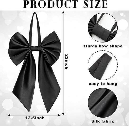 Janinka Big Blue Bow 22 "، القوس الأزرق الكبير للديكور ، ديكور حفل عيد ميلاد Coquett in Saudi Arabia