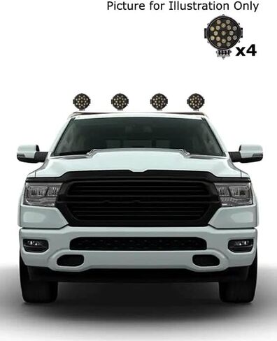 Black Horse Classic Roll Bar W/.Pair من 7.0 "Di.led Light. in Kuwait