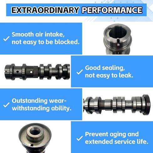 5047913AA Right Side Intake Camshaft Compatible with 2016-2024 Jeep Grand Cherokee/Wrangler Dodge Durango 3.6L,Engine Camshaft Compatible with 2017-2024 Chrysler Pacifica 3.6L V6#5047913AB,5047913AD in Kuwait