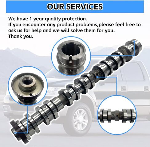 5047913AA Right Side Intake Camshaft Compatible with 2016-2024 Jeep Grand Cherokee/Wrangler Dodge Durango 3.6L,Engine Camshaft Compatible with 2017-2024 Chrysler Pacifica 3.6L V6#5047913AB,5047913AD in Kuwait