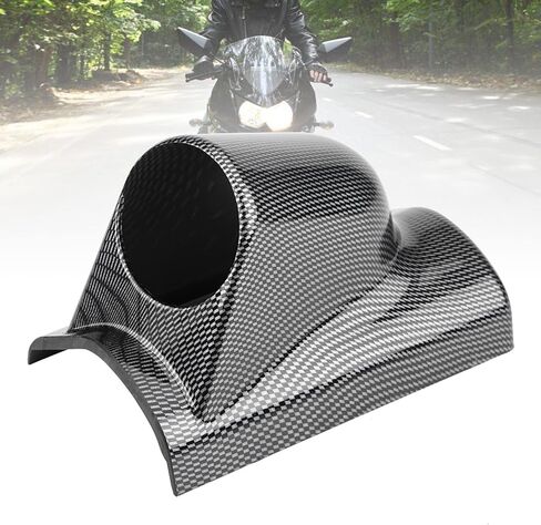 Universal Pillar Gauge Pod Instrument Bracket, Heavy Duty Racing Sport Meter Gauge Pillar Mount Pod Holder Bracket Gauge Holder(Dual Hole) in Kuwait
