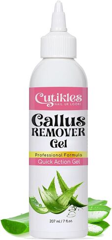 Callus Remover Gel for Feet. Strong Professional Formula Removes Tough Callus Instantly. Get Spa like Pedicures at home - 1 Fl Oz in Saudi Arabia