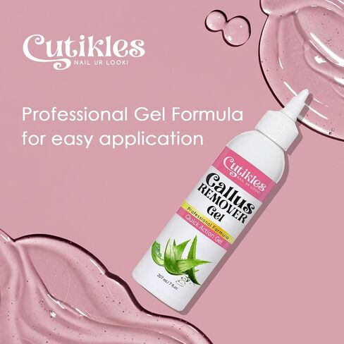 Callus Remover Gel for Feet. Strong Professional Formula Removes Tough Callus Instantly. Get Spa like Pedicures at home - 1 Fl Oz in Saudi Arabia