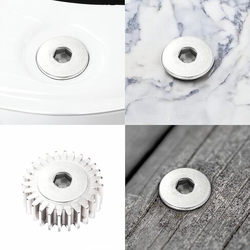 مسمار برأس غاطس بمقبس مسدس بقطارة DIN 7991 - A2 من الفولاذ المقاوم للصدأ - نقل عزم دوران عالٍ، لمسة نهائية من الفولاذ الطبيعي - خيط M6 × طول 25 مم - مجموعة من 50 قطعة in Kuwait