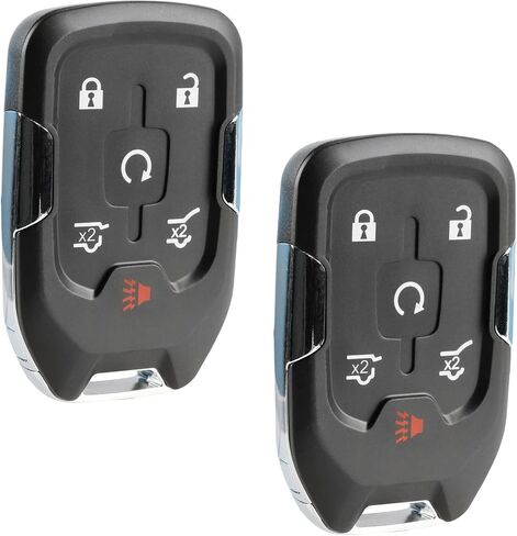 Smart Key Fob Keyless Entry Remote fits 2015-2020 Chevy Suburban/Tahoe/GMC Yukon + Yukon XL (HYQ1AA, 13580802) in Saudi Arabia