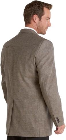 Cripple Creek Men's Circle S Brown Plano Sport Coat in Kuwait