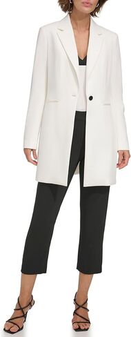 DKNY Women's Business Blazer One Button Blazer in Saudi Arabia