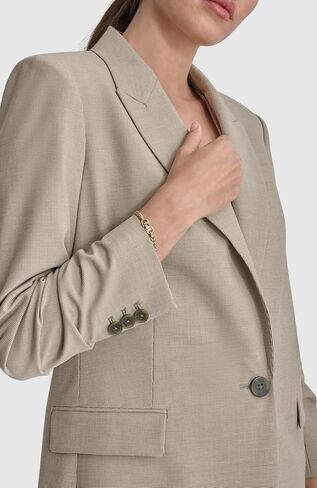DKNY Women's Business Casual One Button Blazer in Saudi Arabia