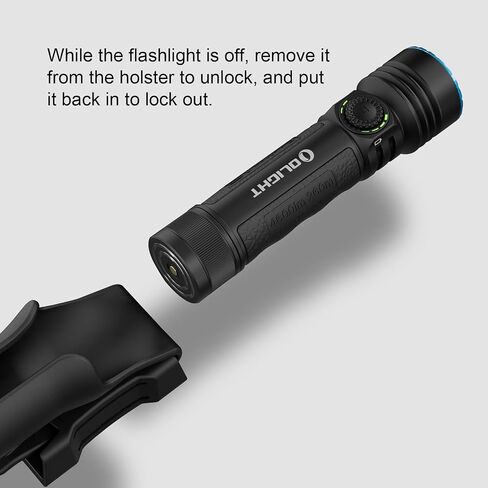 OLIGHT Seeker 4 Pro Rechargeable Flashlights, Bright High Lumens Black in Kuwait