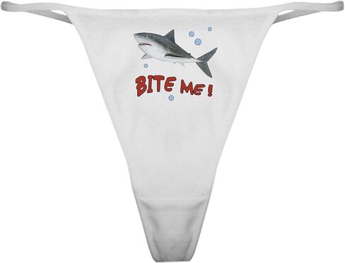 CafePress Shark Classic Thong Underwear, Womens Panties in Kuwait