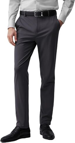 Mens Dress Pants, Stretch Wrinkle Free Performance Custom Office Pants in Saudi Arabia