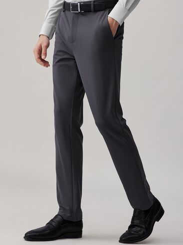 Mens Dress Pants, Stretch Wrinkle Free Performance Custom Office Pants in Saudi Arabia