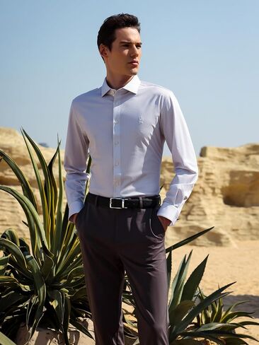 Mens Dress Pants, Stretch Wrinkle Free Performance Custom Office Pants in Saudi Arabia