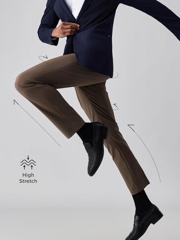Mens Dress Pants, Stretch Wrinkle Free Performance Custom Office Pants in Saudi Arabia