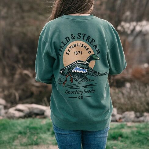 Field & Stream Fleece Graphic Crewneck Sweatshirt in Saudi Arabia