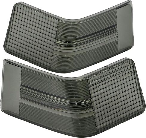 Smoke Tour Pak Lenses Kit Presention for Harley Touring Electra Glide Ultra Classic 2007-2013 & Tour Glide Ultra Classic 1989-1996 in Saudi Arabia