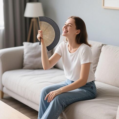 مروحة صغيرة قابلة للطي للنساء ، مروحة حريرية قابلة للطي قابلة للطي قديمة من الخيزران من أجل الفلاش الساخن ، الحفلات ، الأداء ، الهدية ، الكنيسة ، الديكور ، EDM ، مهرجان الموسيقى ، الرقص in Saudi Arabia