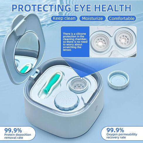 Rigid Keratoplasty Scleral Ultrasonic Contact Lens Cleaner for OK Lens and RGP Lenses in Saudi Arabia