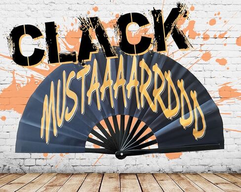 تيز التعبير clack الحفل الموسيقي الكبير قابل للطي ، مراوح قابلة للطي محمولة محمولة in Kuwait