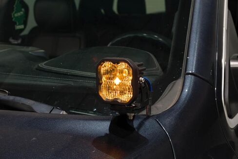 Diode Dynamics Stage Series Backlit Ditch Light Kit متوافق مع RAM 1500 2019-2024 ، Bracket فقط لا شيء in Kuwait