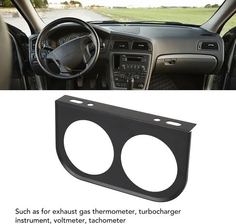 2 ثقب مقياس لوحة ، Universal Console Dashboard Gauge حامل DASH POD 2‑1/16 بوصة 52 مم لوحة MATTER MATTER MATTER Univers in Saudi Arabia