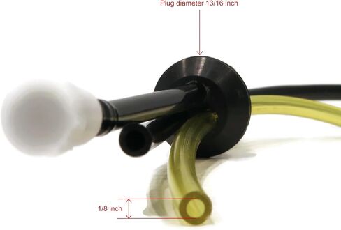The ROP Shop | Fuel Line with Grommet, Fuel Filter & Breather Tube for Shindaiwa 90104, 90104Y in Saudi Arabia