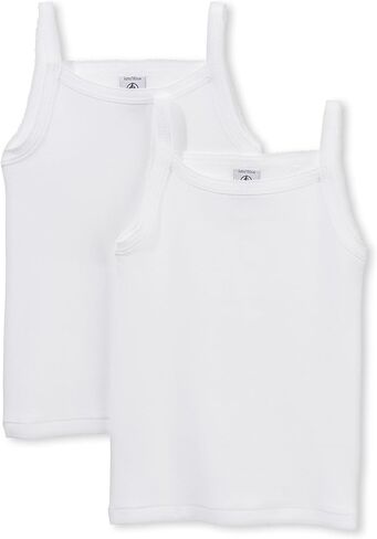 قمم دبابات Petit Bateau 2 -PK - أبيض - 3 سنوات in Saudi Arabia