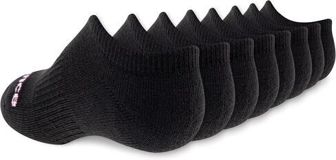 New Balance Kids' Performance Cushioned No Show Socks-8 Pairs-Breathable Mesh Arch Support in Saudi Arabia