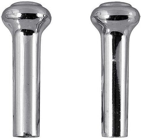 OKJHFD Chrome Door Lock Knob Set for Ford for Bronco for Fairlane for Falcon for Mustang for Torino for F100 for F250 for F350,for for Comet for Cougar 2pc Front Left Right 901-82051 in Saudi Arabia