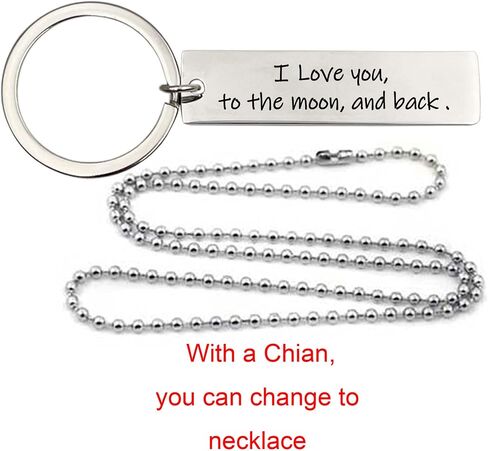 Personalized Keychains for Women Customized Key Chains Men Engraved Name Inspirational Stainless Steel Dog Tag in Saudi Arabia