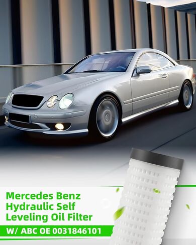 Oil Filter Fit for Mercedes C CL S SL Base Series, ABC Hydraulic Self-Leveling Oil Filter Replacement 0031846101 A0031846101 in Saudi Arabia