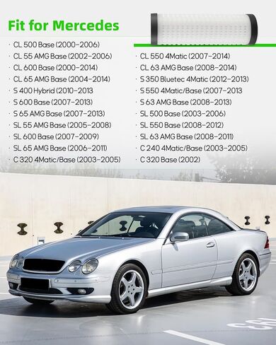 Oil Filter Fit for Mercedes C CL S SL Base Series, ABC Hydraulic Self-Leveling Oil Filter Replacement 0031846101 A0031846101 in Saudi Arabia