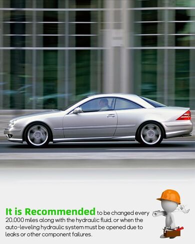 Oil Filter Fit for Mercedes C CL S SL Base Series, ABC Hydraulic Self-Leveling Oil Filter Replacement 0031846101 A0031846101 in Saudi Arabia
