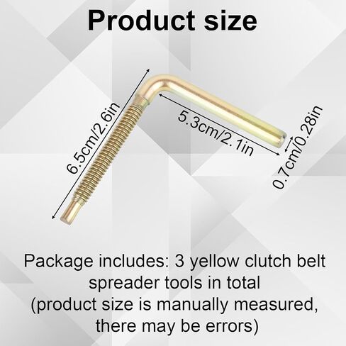 3 Pcs Clutch Belt Spreader Tool for Polaris, Clutch Spreader Belt Replacement Tool OEM 2875911 Replacement for Polaris RZR RZR-4 XP Turbo RS1 Ranger XP 1000 in Kuwait