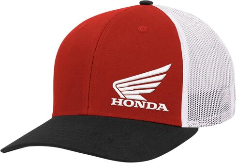 Compatible with Honda Apparel Compatible with Honda Wing Hat OSFM Red/Black/White in Saudi Arabia