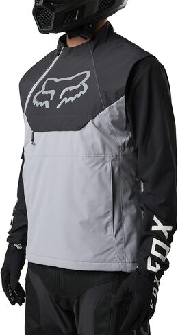 Fox Racing Men's Standard Ranger Off Road Wind Vest, Steel Grey, XX-Large in Saudi Arabia
