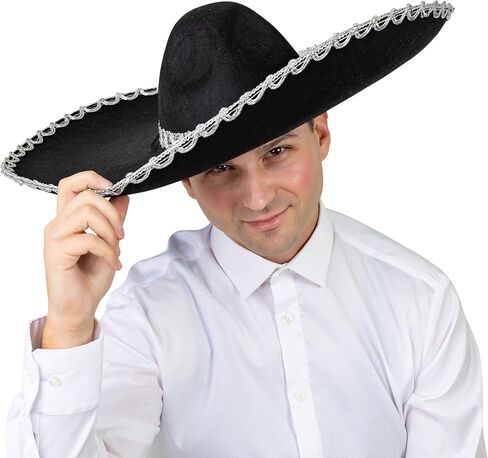 Dress Up America Adult Mexican sombrero Hat - Available for kids and adults in Saudi Arabia