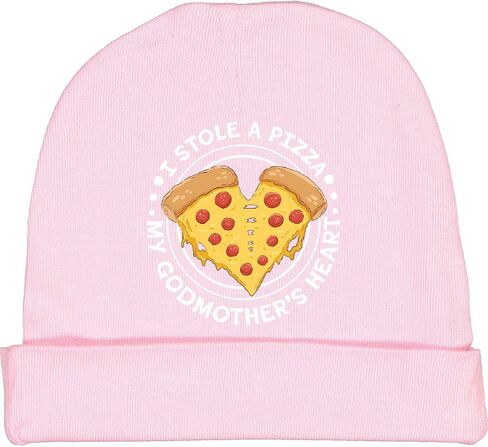 inktastic I Stole a Pizza My Godmother's Heart Baby Beanie Hat in Saudi Arabia