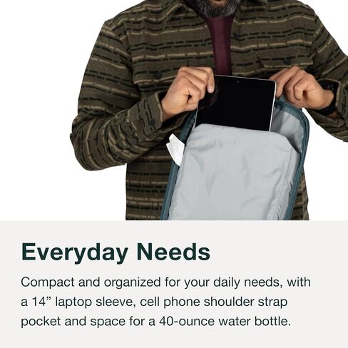 Osprey Nebula Shoulder Sling Bag, Cascade Blue/Coal Grey Heather in Saudi Arabia